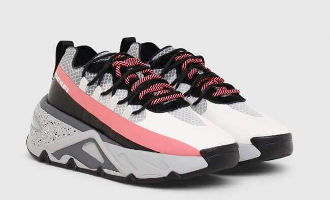 Diesel, dámské chunky sneakers, jaro 2020