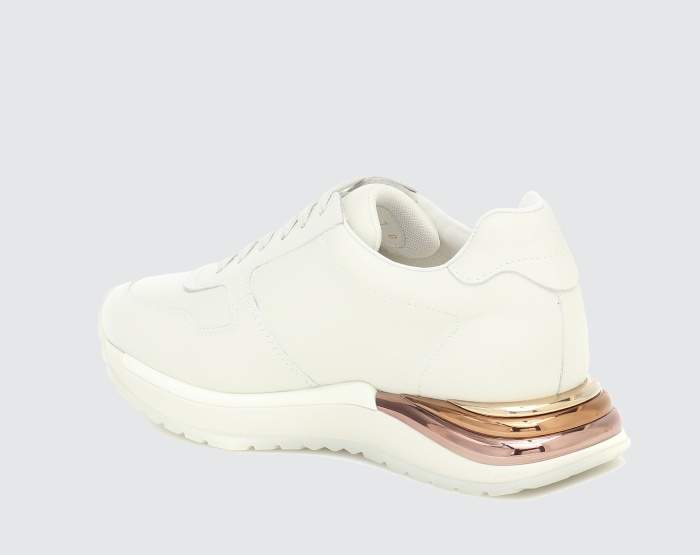 Bílé kožené tenisky Brooklyn Leather sneakers Salvatore Feragamo