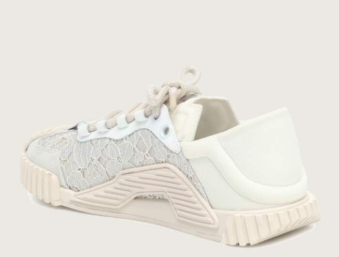 Ns1 sneakers Dolce & Gabbana s robustní gumovou podrážkou a krajkou