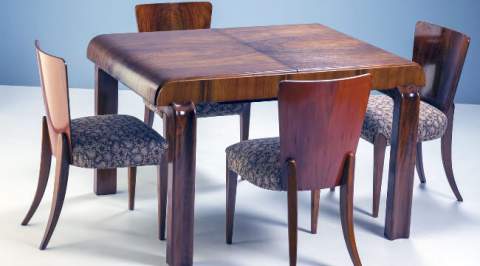 Jindřich Halabala, retro křesla, stolky a další nábytek z dílny slavného designéra